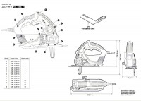 Bosch 3 603 CC8 170 AdvancedCut 50 Multi-Saw AdvancedCut50 Spare Parts